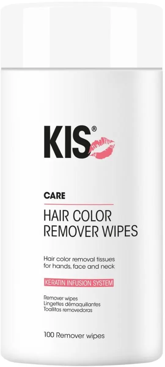 KIS Hair Color Remover Wipes 100 Stuks