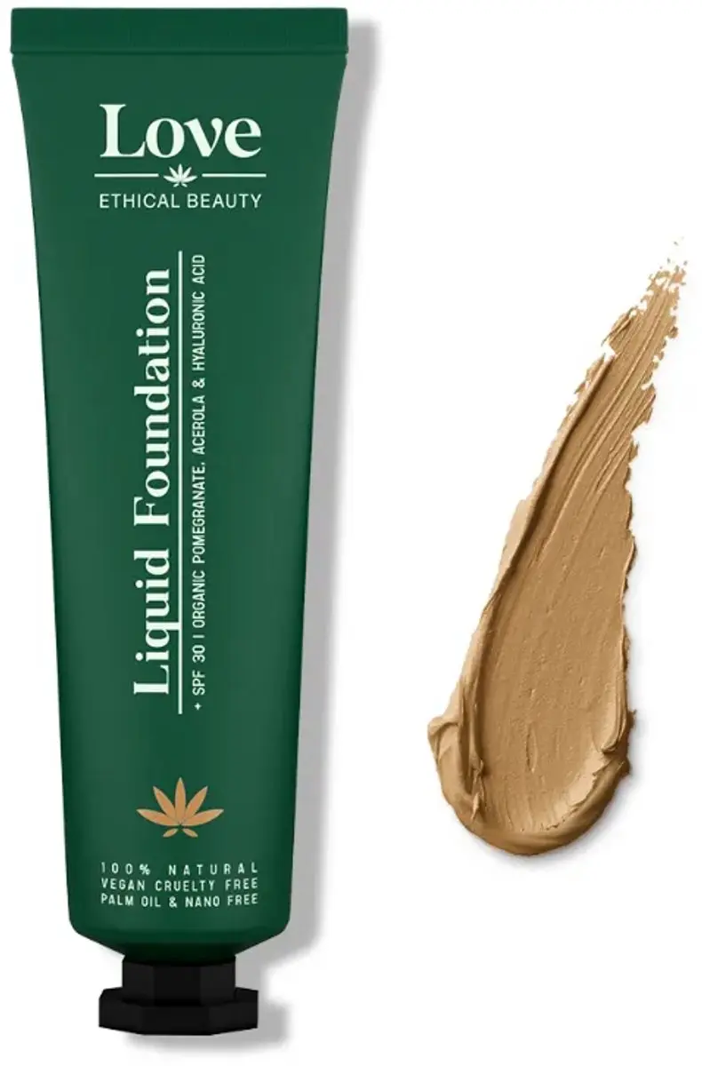 Love Ethical Beauty Natural Foundation SPF30 Beige 30ml