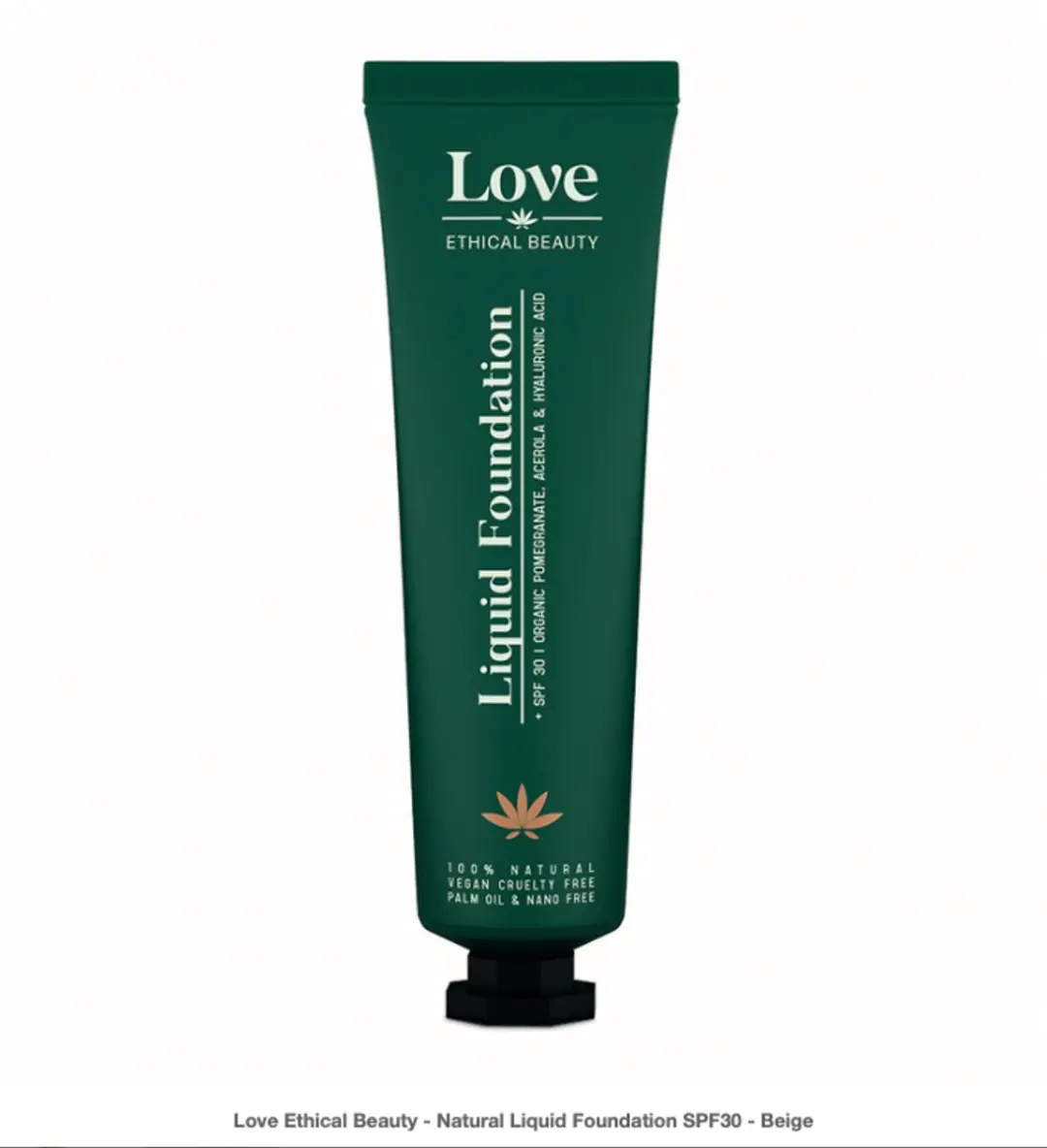 Love Ethical Beauty Natural Foundation SPF30 Beige 30ml
