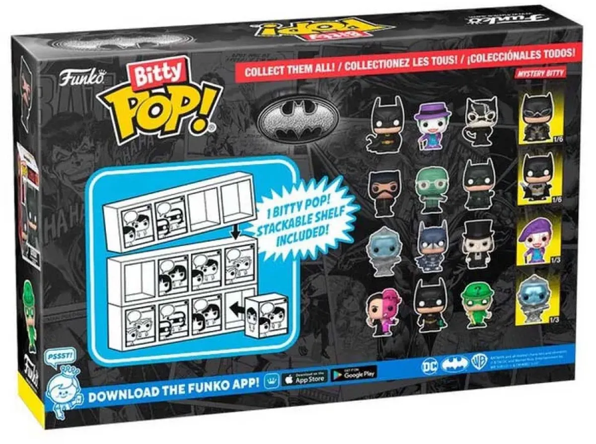 Funko Bitty Pop Batman 85th - 4 Stuks Multicolor