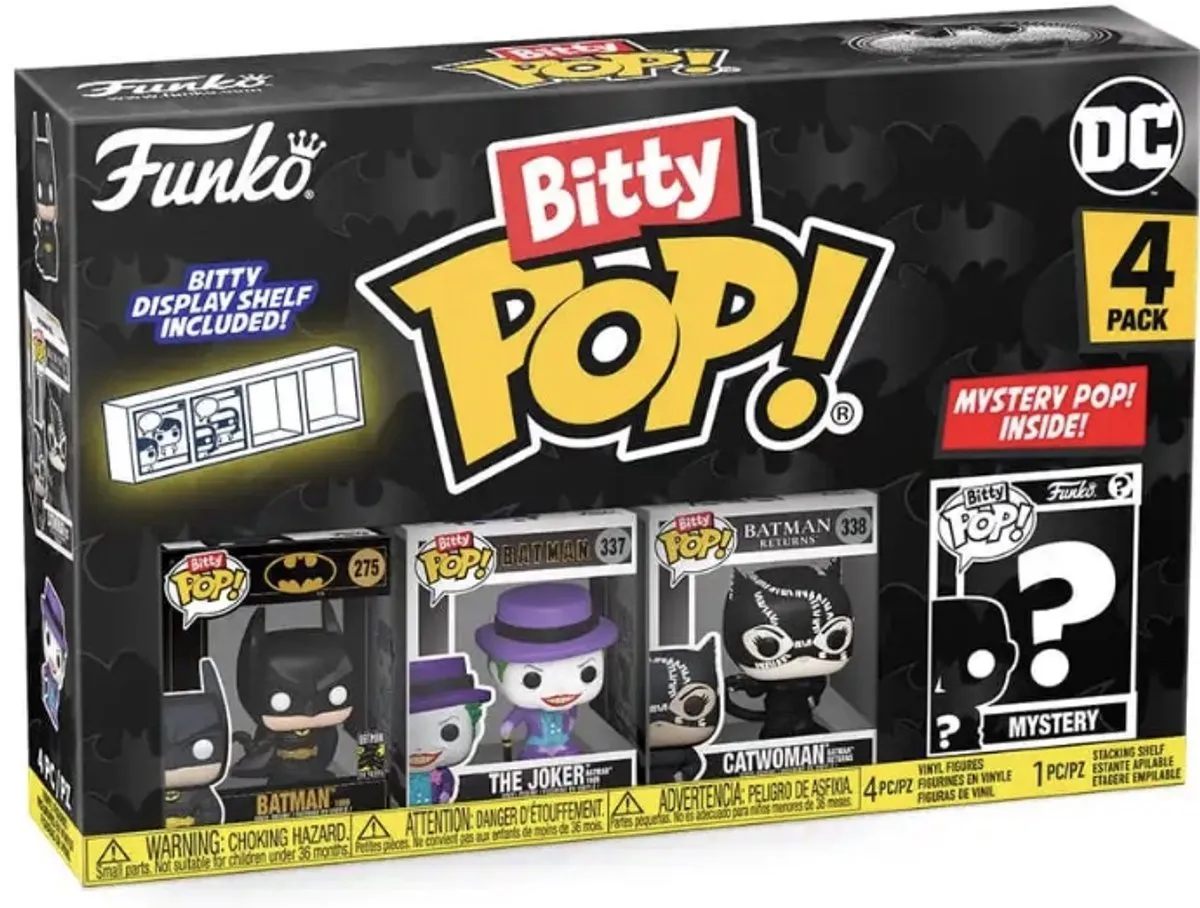 Funko Bitty Pop Batman 85th - 4 Stuks Multicolor