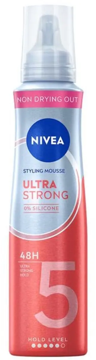 NIVEA Styling Mousse Hold 5 Ultra Strong 150ml