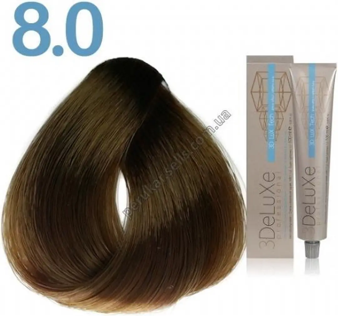 3deluxe Haarverf 8.0 100 ml