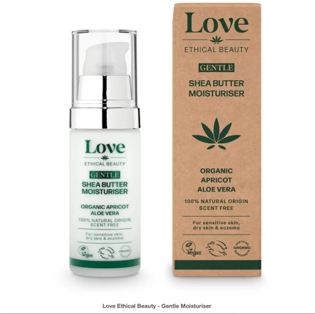 Love Ethical Beauty Gentle Moisturizer 30ml - Vegan