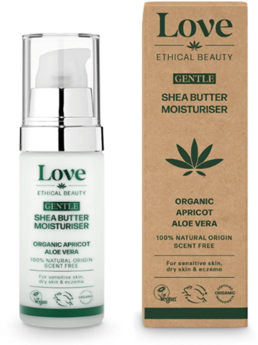 Love Ethical Beauty Gentle Moisturizer 30ml - Vegan