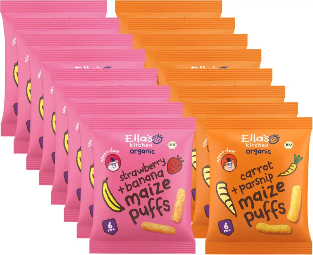 Ella's Kitchen Maize Puffs - 320g (16x20g)