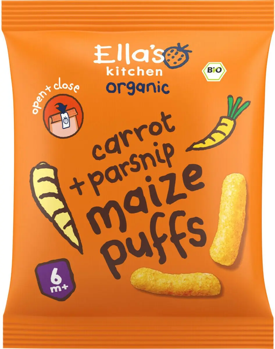 Ella's Kitchen Maize Puffs - 320g (16x20g)