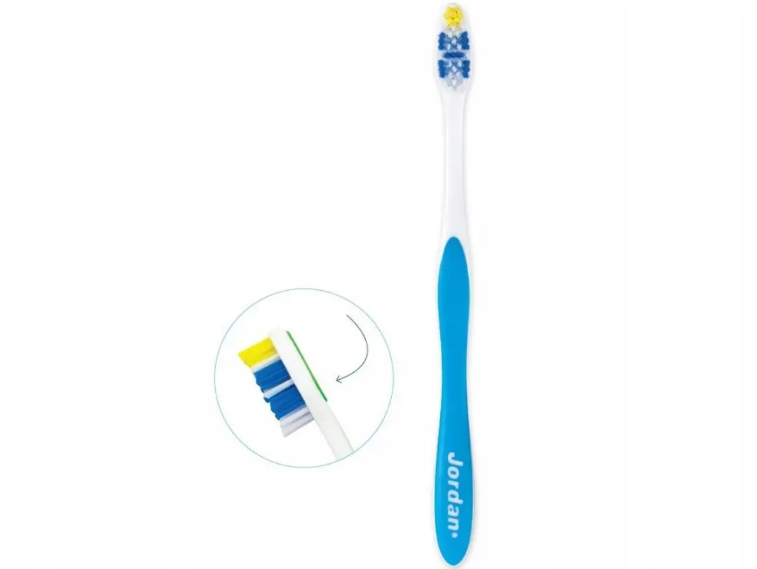 Jordan Total Clean Medium Handtandenborstels - 4 Stuks - Multicolor