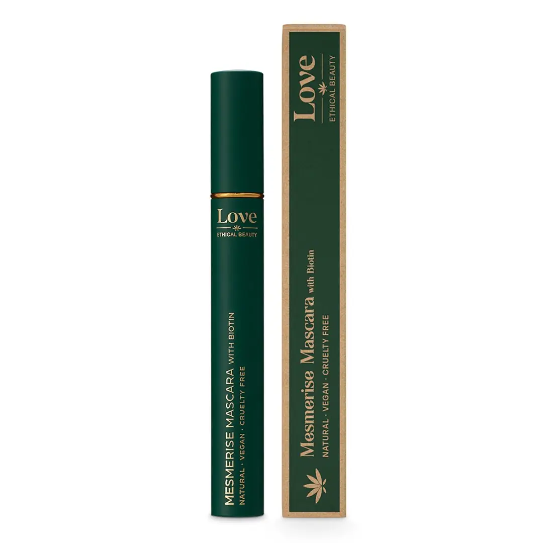 Love Ethical Beauty Mesmerise Organic Mascara Brown 10g