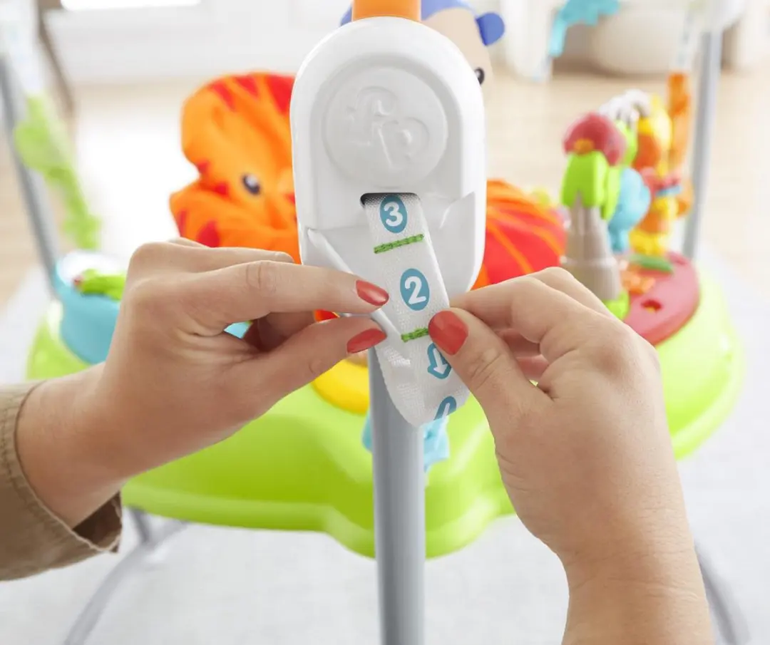 Fisher Price JUMPEROO Rainforest Wipstoel - Meerkleurig