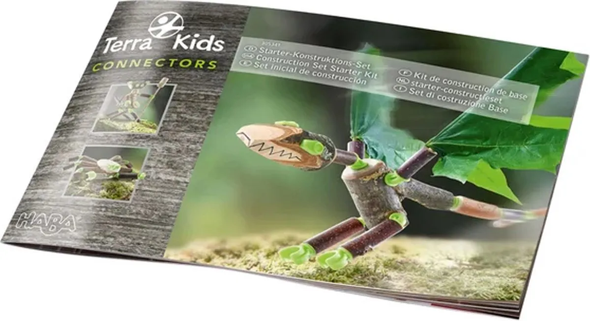 Haba Terra Kids Connectors - 87 Stukken - Groen - afbeelding 6 van 6