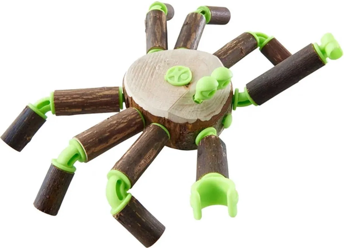 Haba Terra Kids Connectors - 87 Stukken - Groen