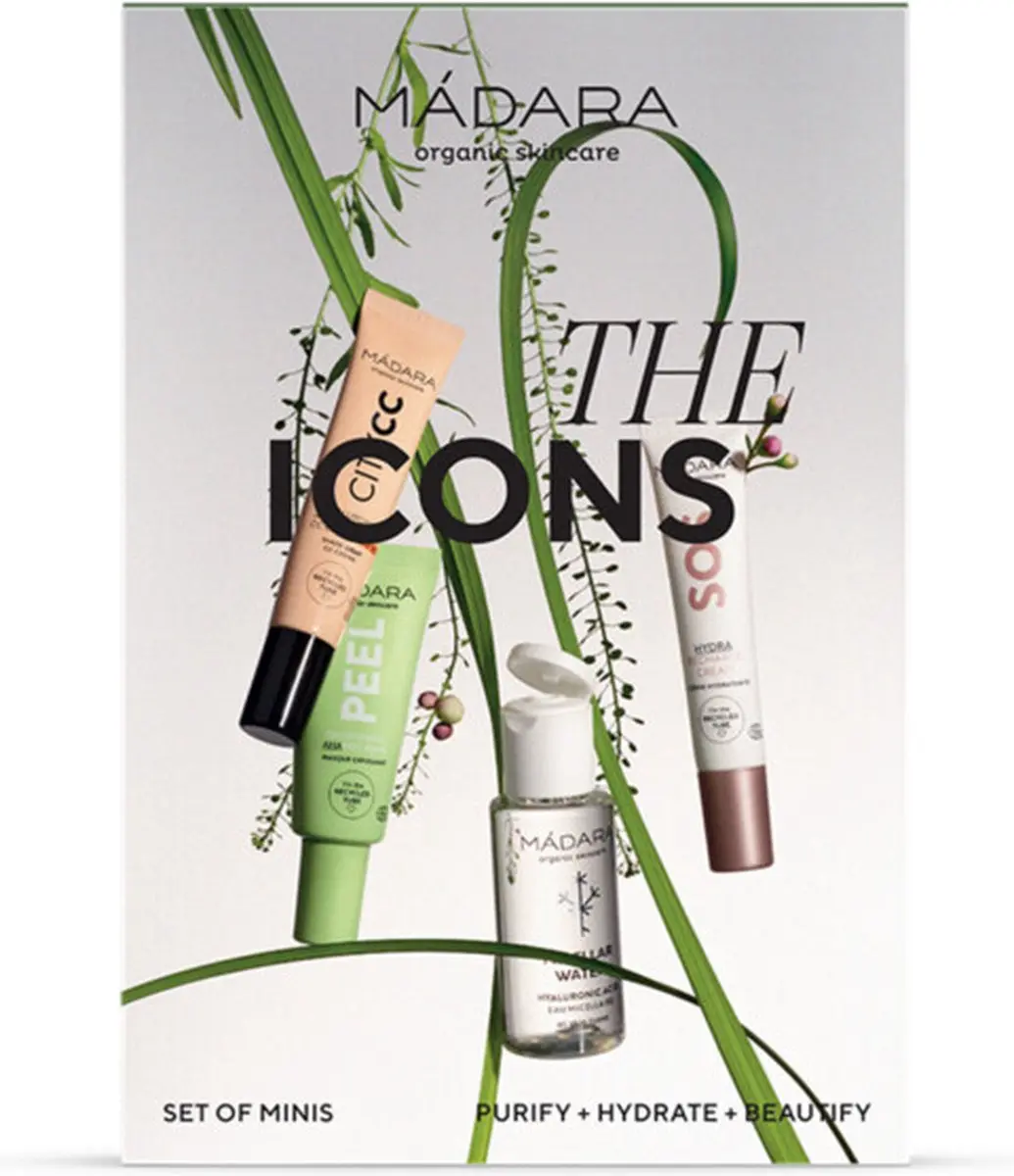 MÁDARA The Icons Set Minis Light - 4 Stuks
