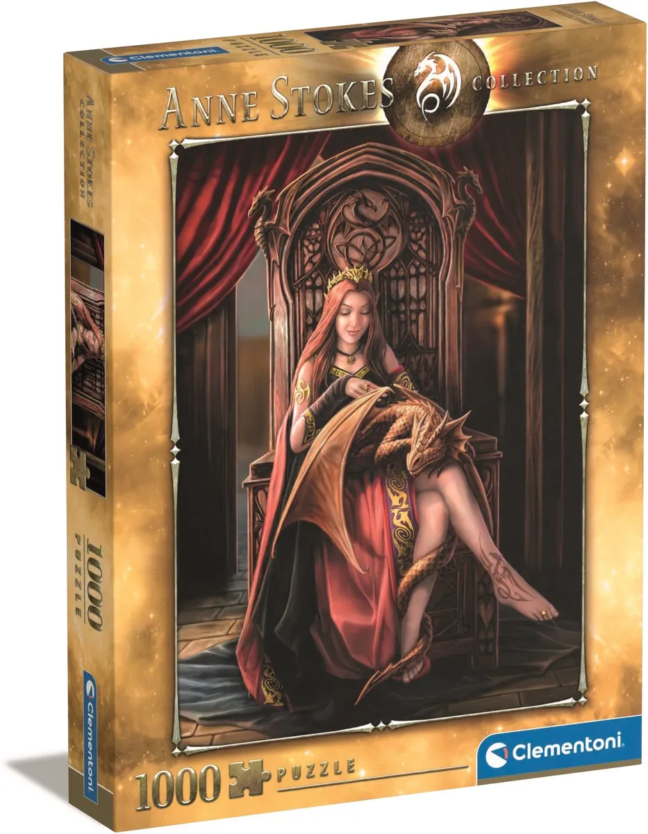 Clementoni Anne Stokes Friends Forever Puzzel 1000 Stuks - Multikleur