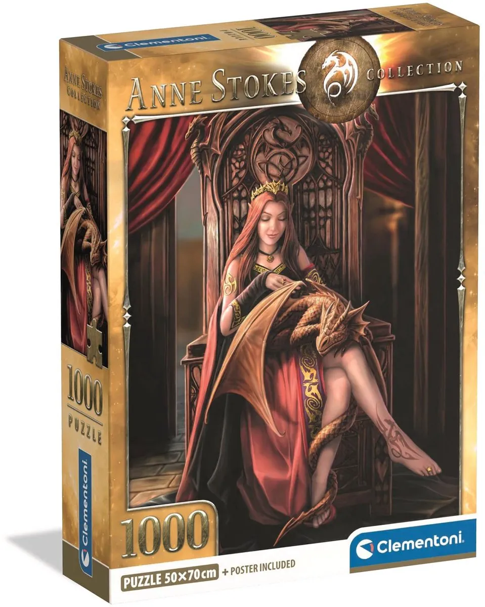 Clementoni Anne Stokes Friends Forever Puzzel 1000 Stuks