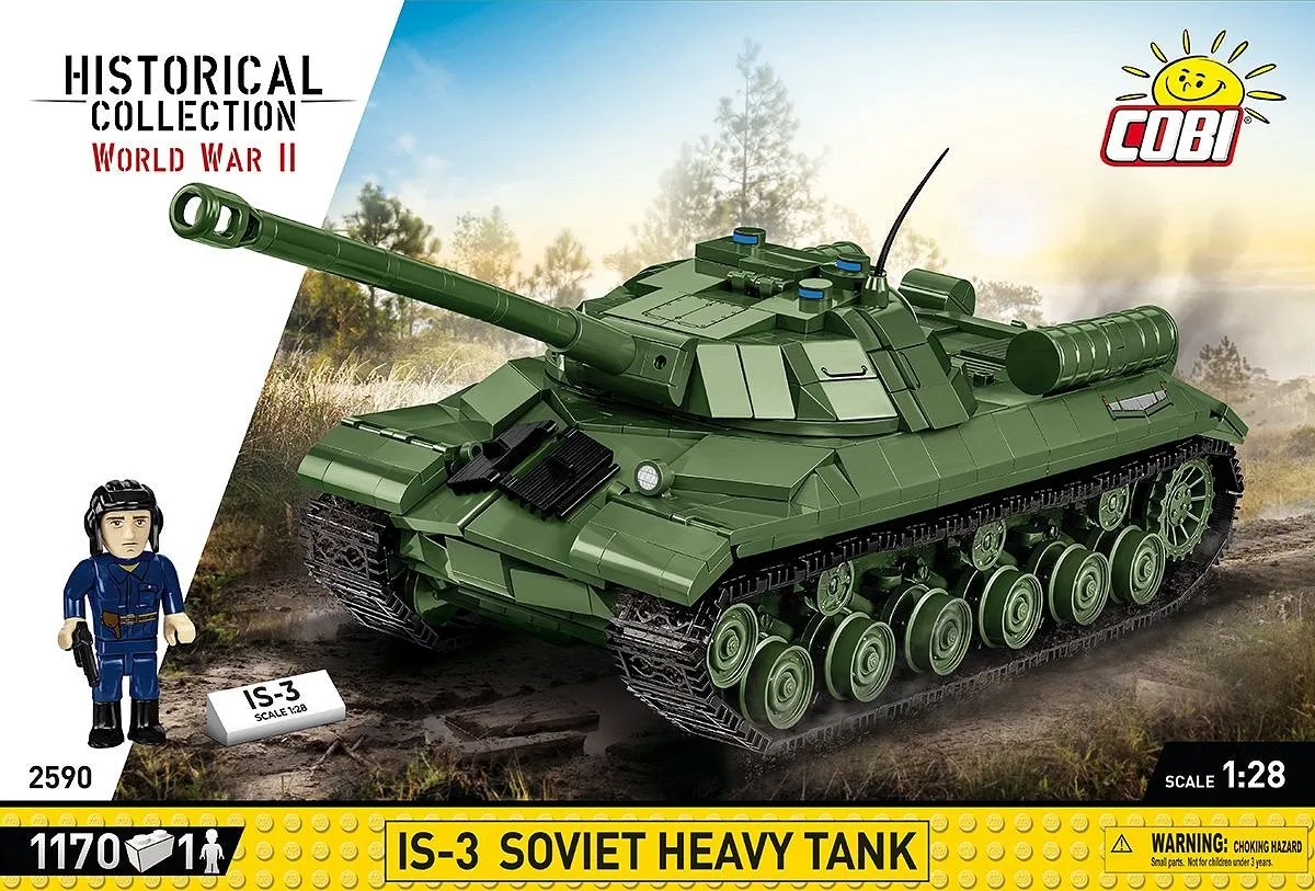 Cobi IS-3 Sovjet Zware Tank 1170 Stukken - Meerkleurig