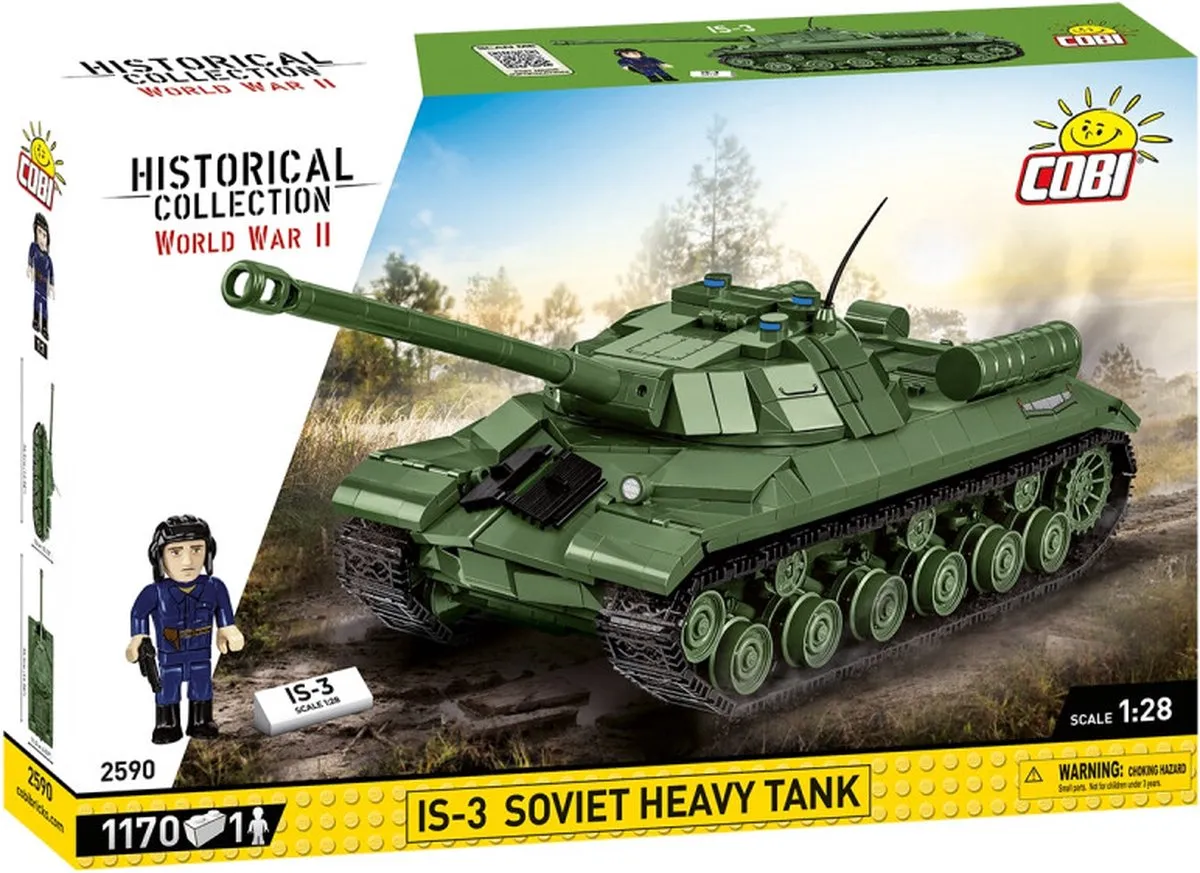 Cobi IS-3 Sovjet Zware Tank 1170 Stukken