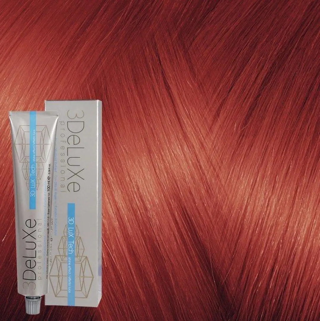 3Deluxe Haarverf Cream 7.66 Rood - 100ml