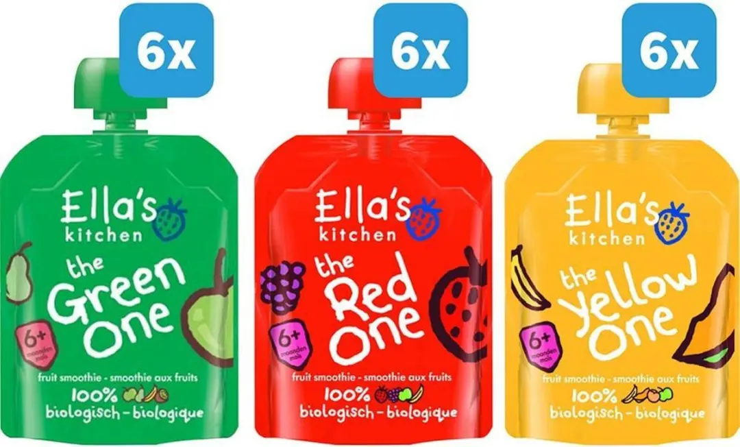 Ella's Kitchen Smoothies - 18 Stuks