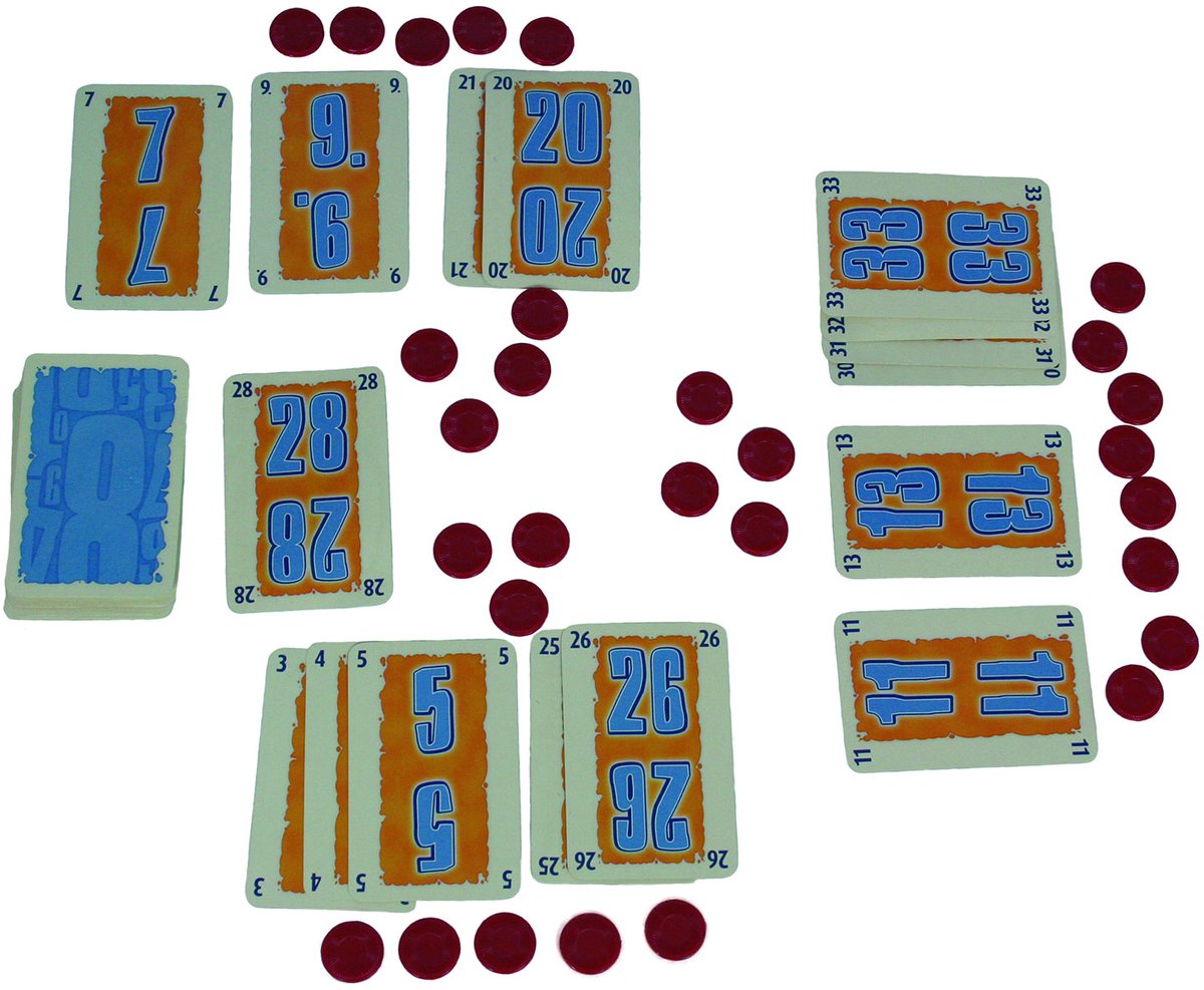 999 Games - Gesjaakt - Kaartspel - Familiespel - Gezelschapsspel - Klein cadeautje