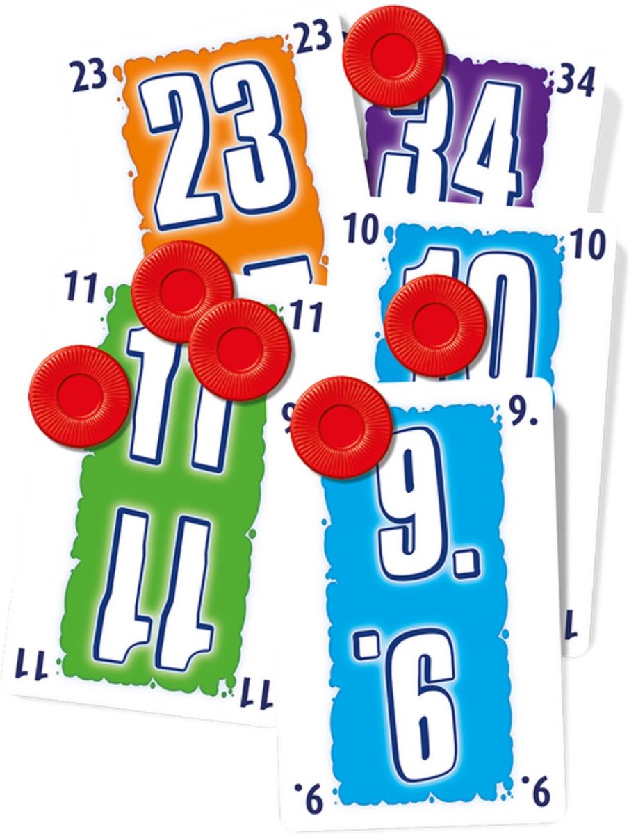 999 Games - Gesjaakt - Kaartspel - Familiespel - Gezelschapsspel - Klein cadeautje