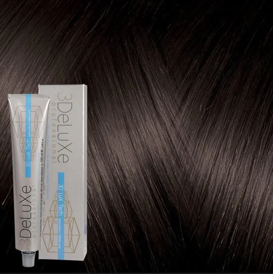 3Deluxe Haarverf Cream 5.12 - 100ml - Zwart