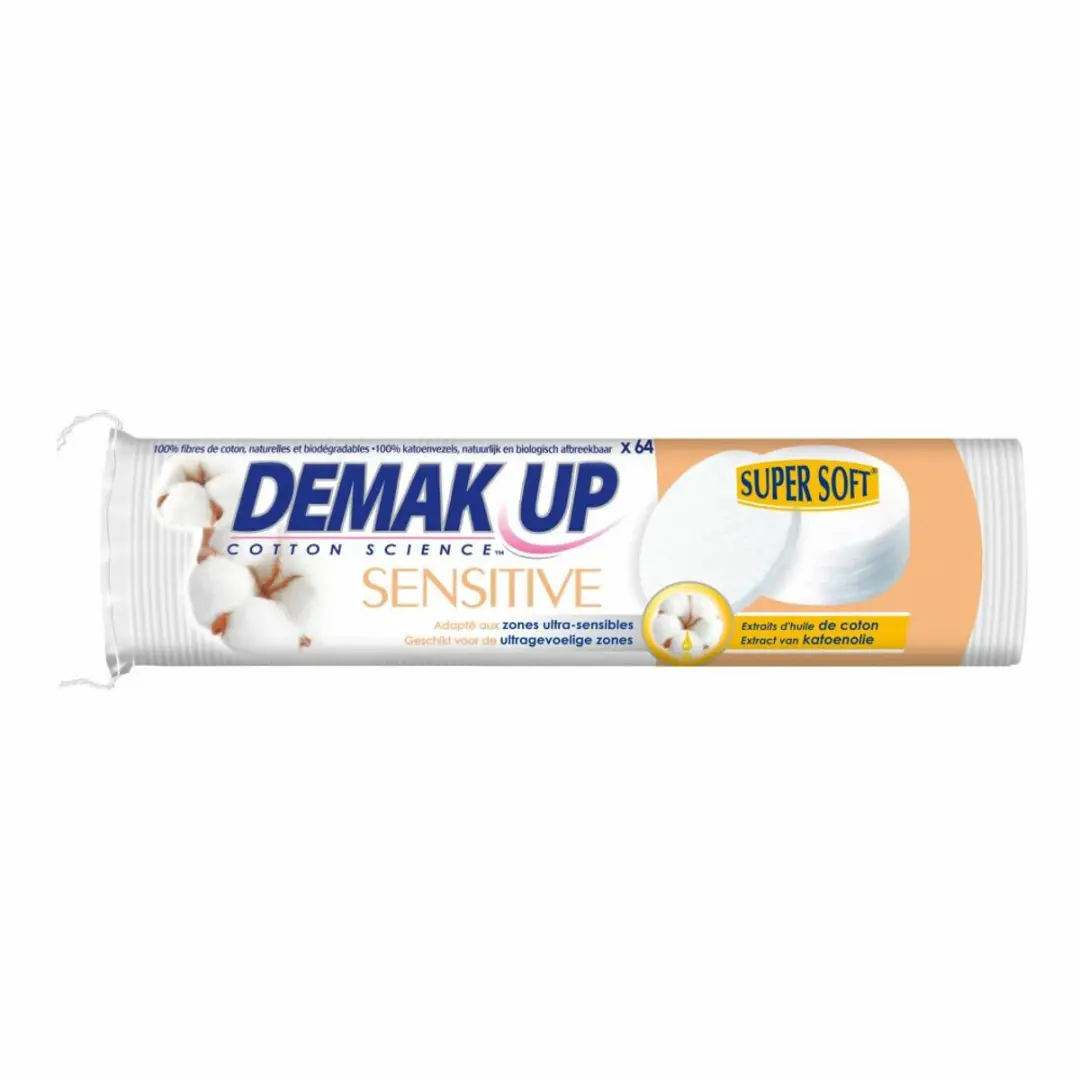Demak'Up Wattenpads Sensitive - 3x64 Stuks