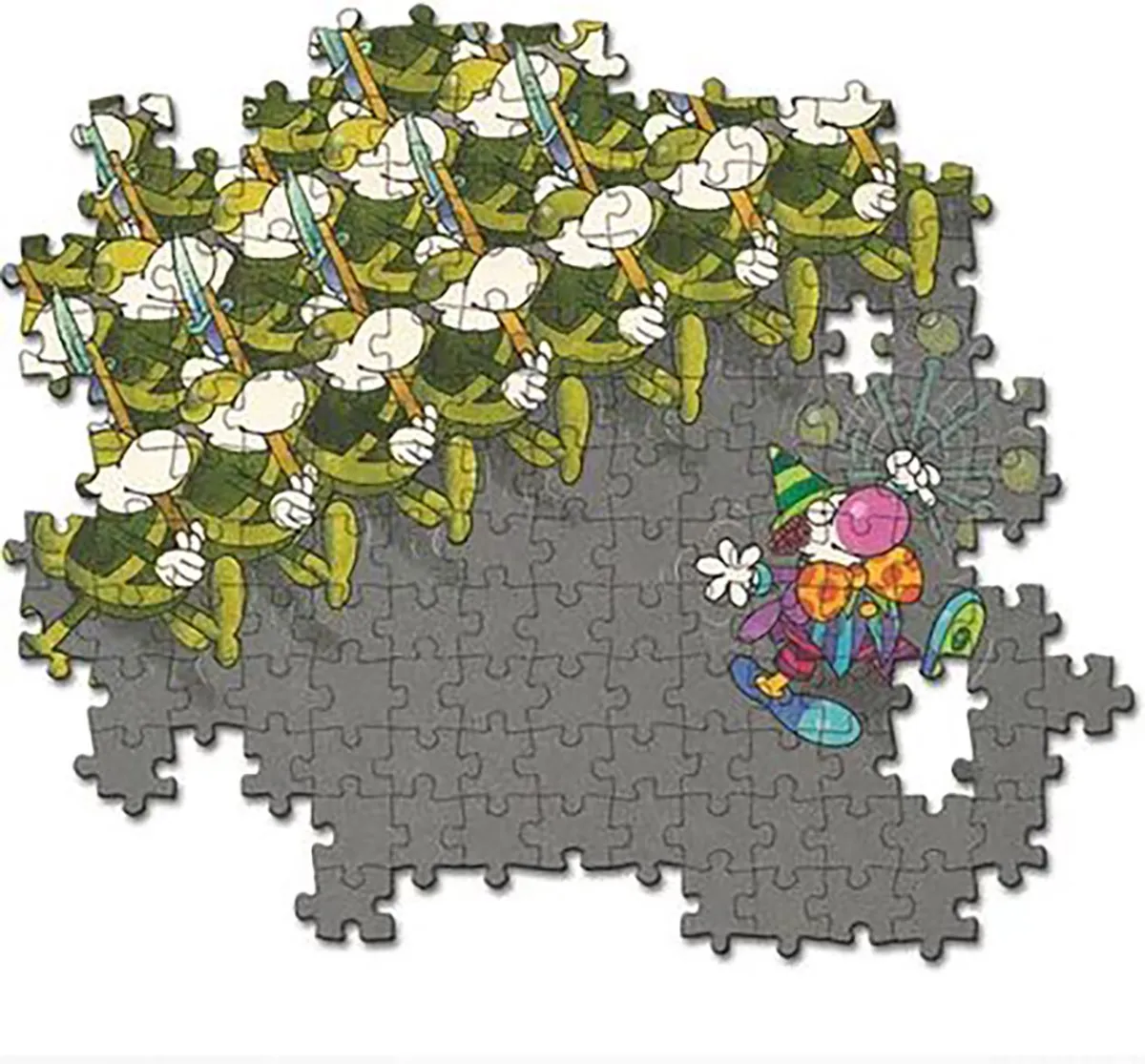 Clementoni Mordillo Puzzel The March 500 Stuks - Multi Kleur