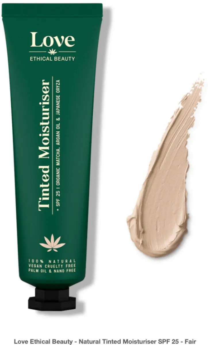 Love Ethical Beauty Natural Tinted Moisturiser SPF 25 Fair 30ml