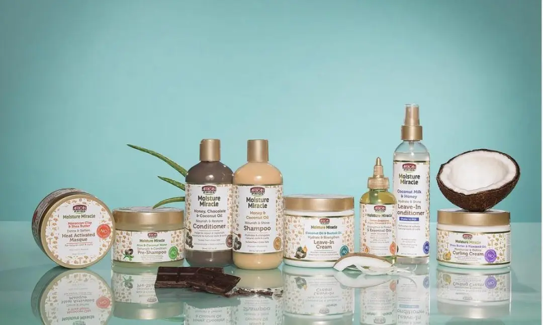African Pride Moisture Miracle Combo Set 8pcs