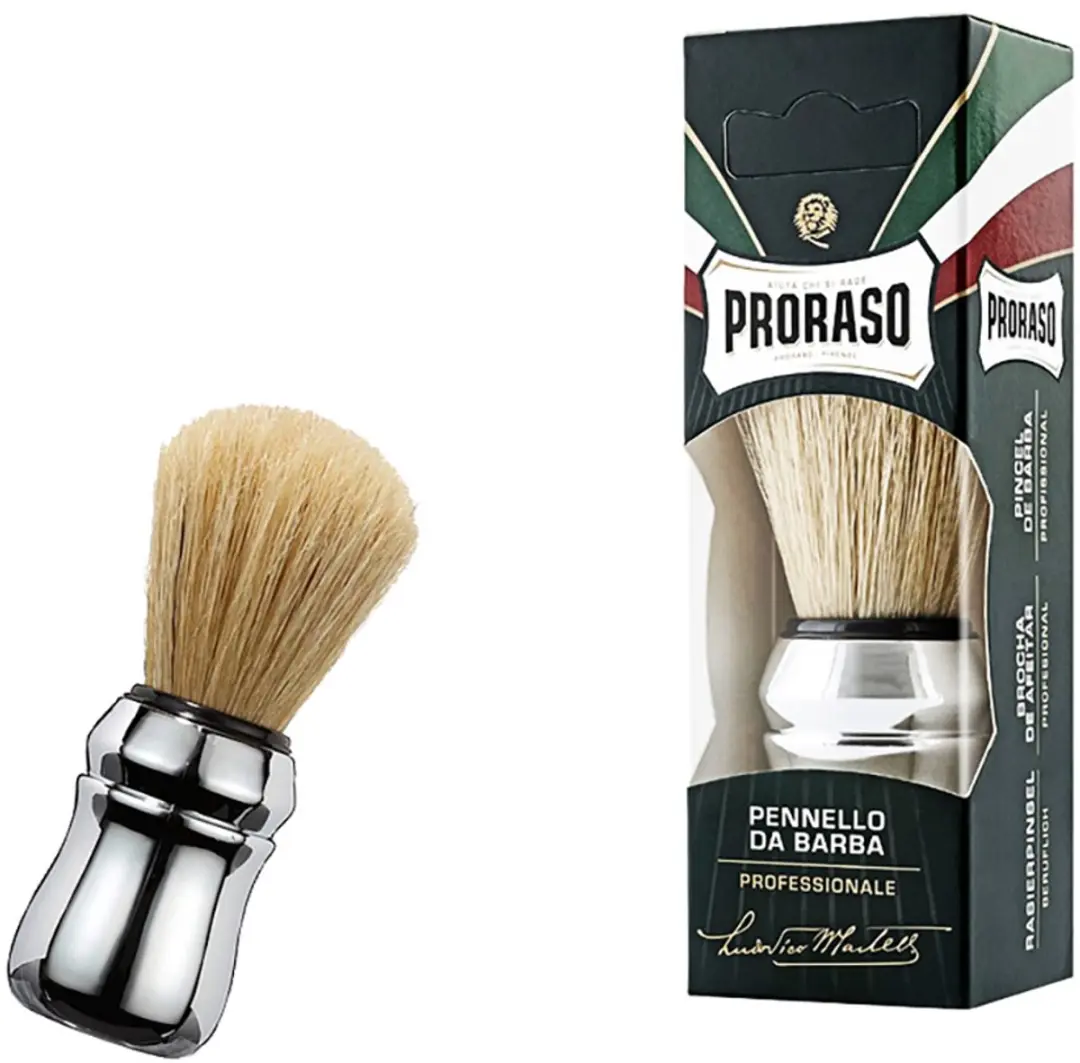 Proraso Scheerset - Aftershave 100ml, Pre-Shave 100ml, Zeep 150g & Kwast