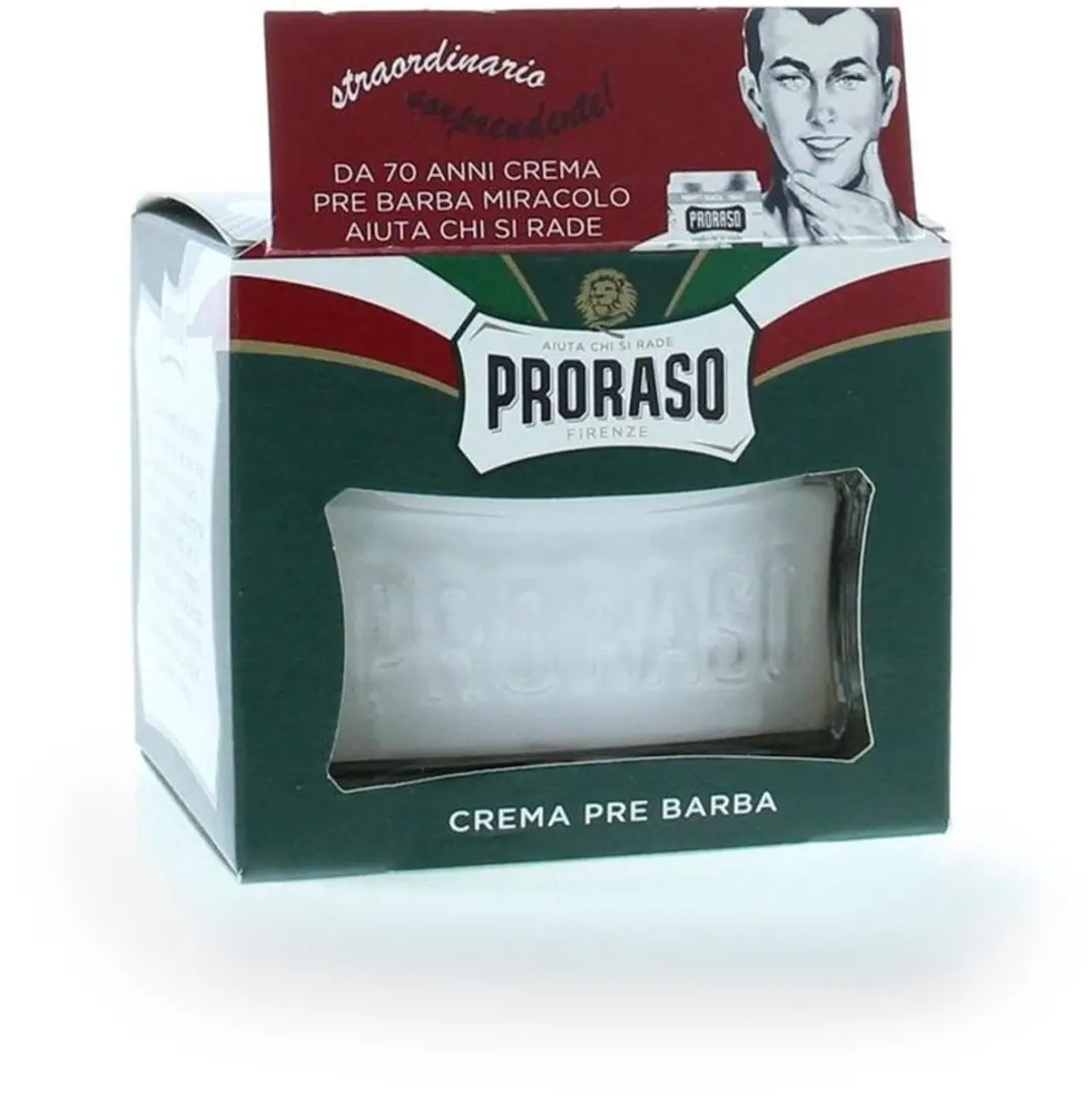 Proraso Scheerset - Aftershave 100ml, Pre-Shave 100ml, Zeep 150g & Kwast