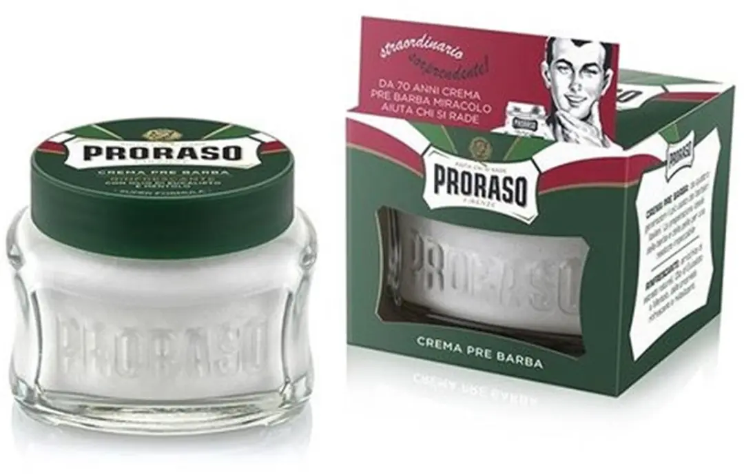 Proraso Scheerset - Aftershave 100ml, Pre-Shave 100ml, Zeep 150g & Kwast