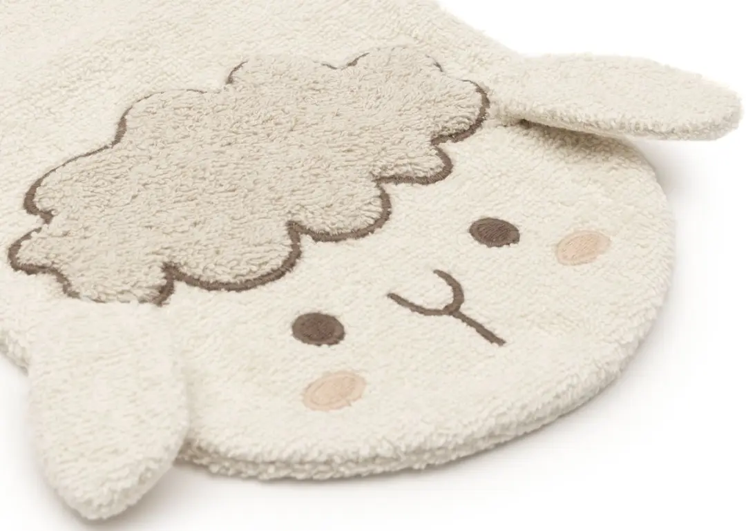 Jollein Washand Badstof Sheep Sonny Oatmeal