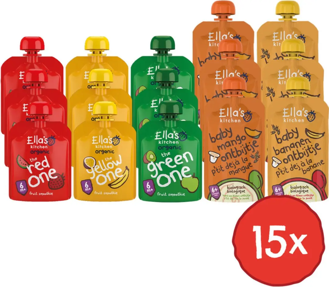 Ella's kitchen Smoothie en Ontbijt Pakket Pakket