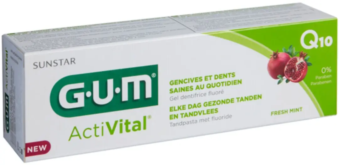Gum ActiVital Tandpasta 3x75ml