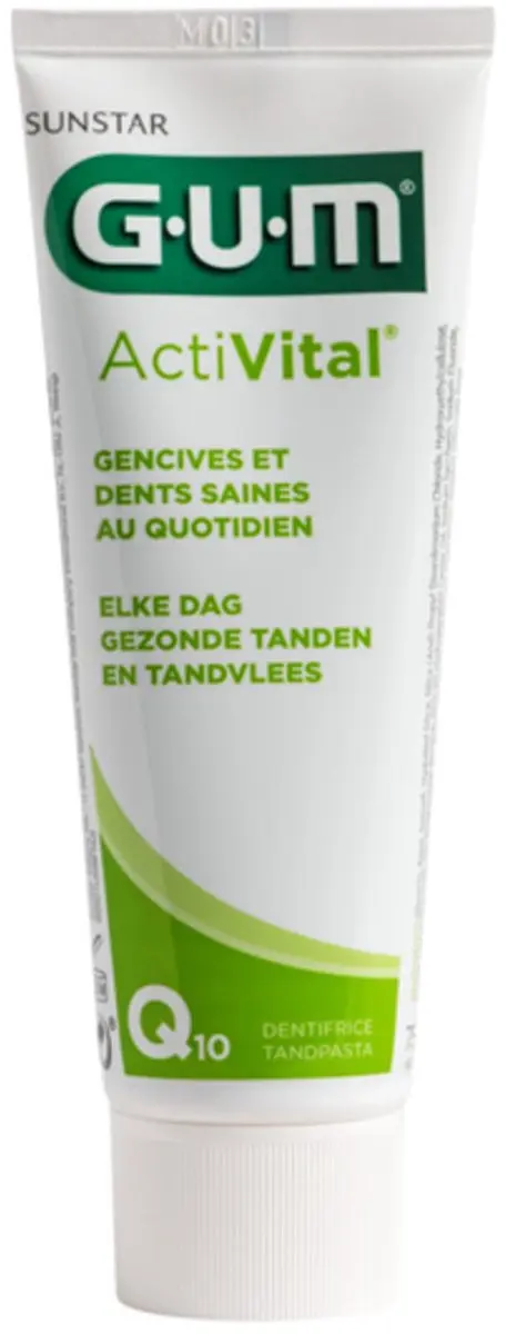 Gum ActiVital Tandpasta 3x75ml