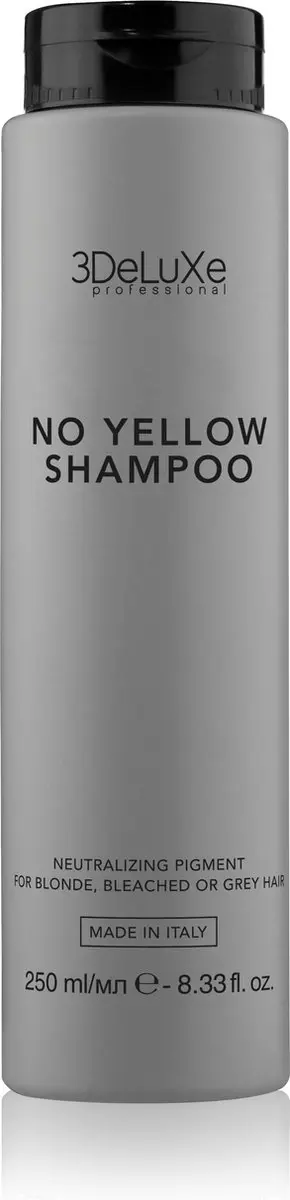 3Deluxe No Yellow Shampoo 250ml