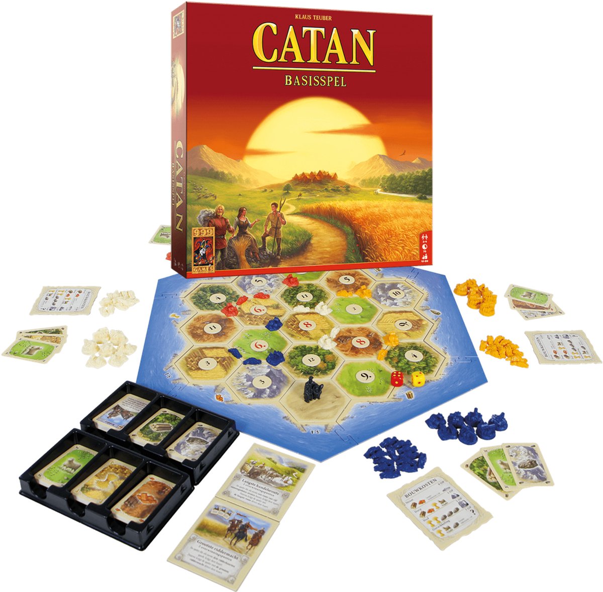 999 Games - Catan - Basisspel - Bordspel - Het populaire handelsspel - 15+ spellenprijzen wereldwijd - Gezelschapsspel - Familiespel