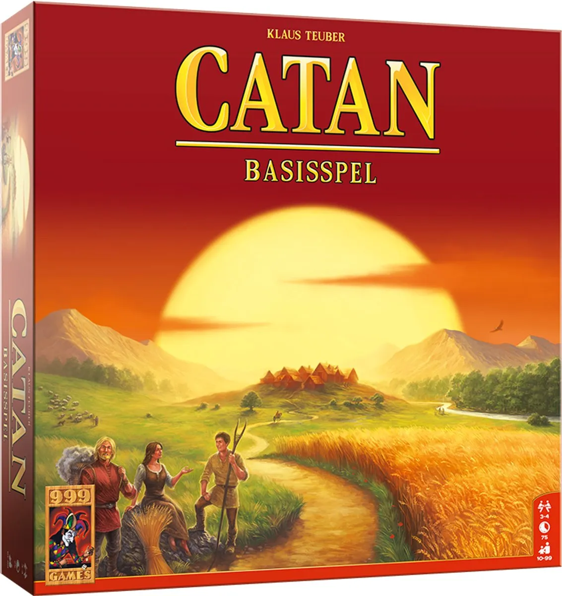 999 Games Catan Basisspel - Bordspel - 3-4 Spelers