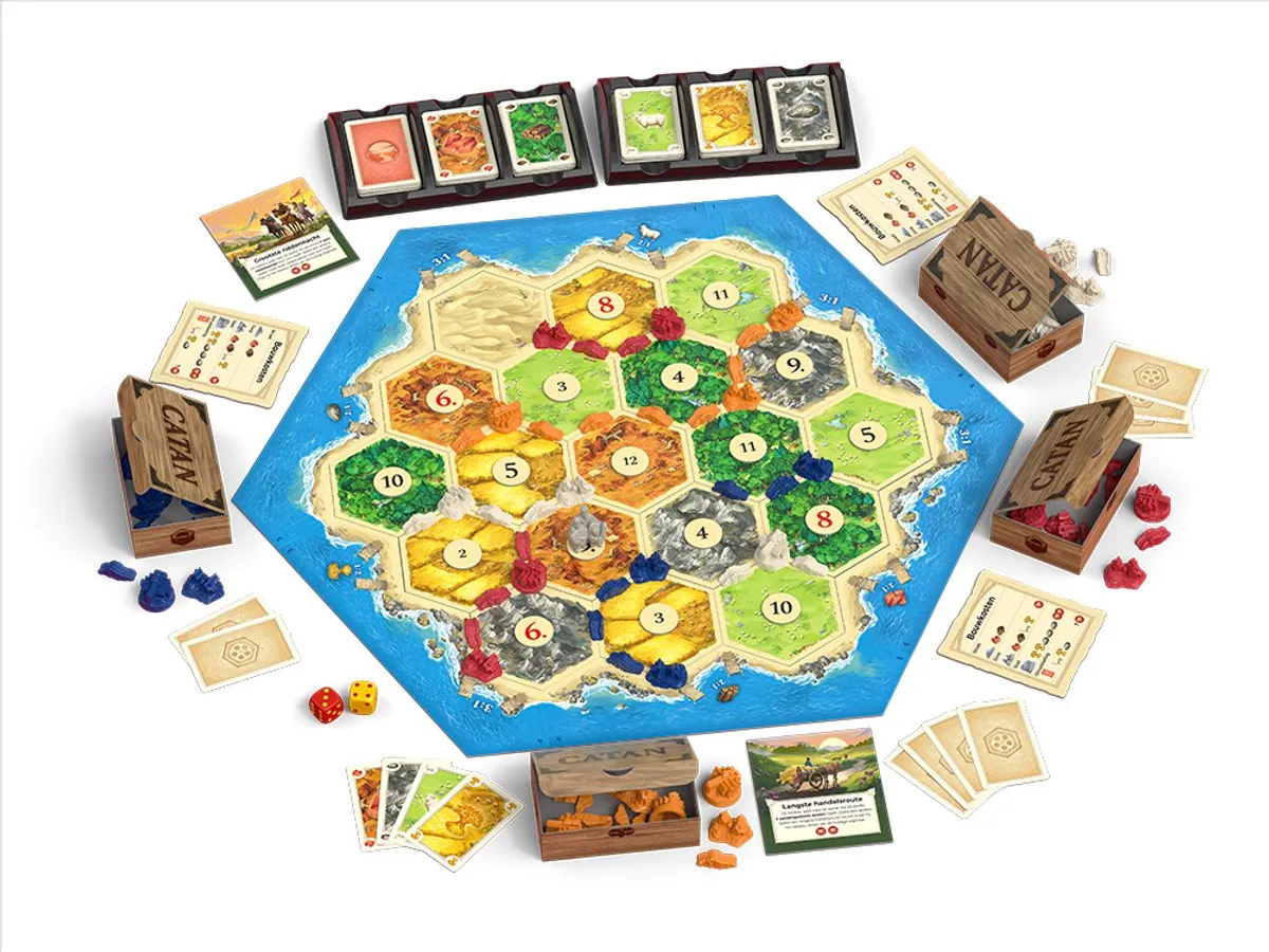 999 Games Catan Basisspel - Bordspel - 3-4 Spelers