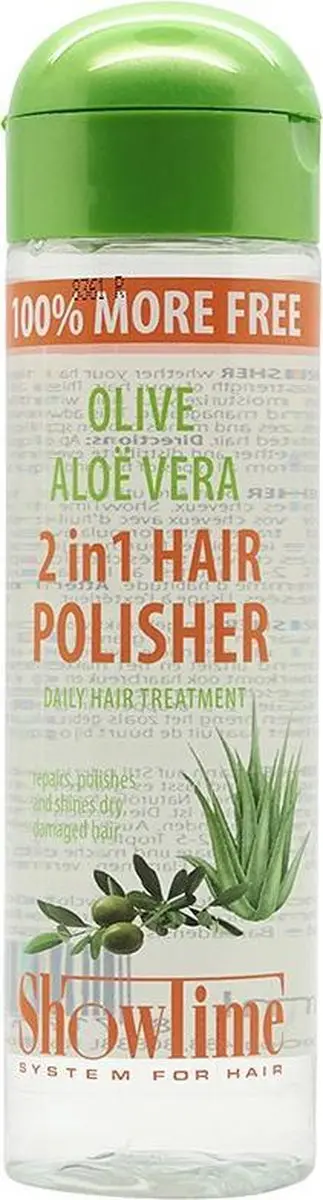 SHOWTIME OLIVE  ALOE VERA 2 IN1 POLISHER 250ml
