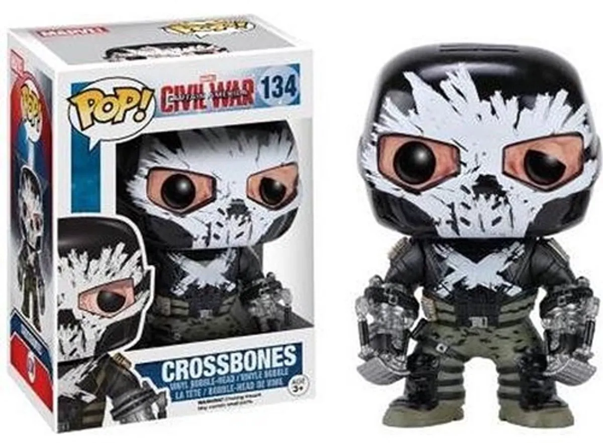 Funko Pop! Marvel Captain America Civil War Crossbones 849803075033