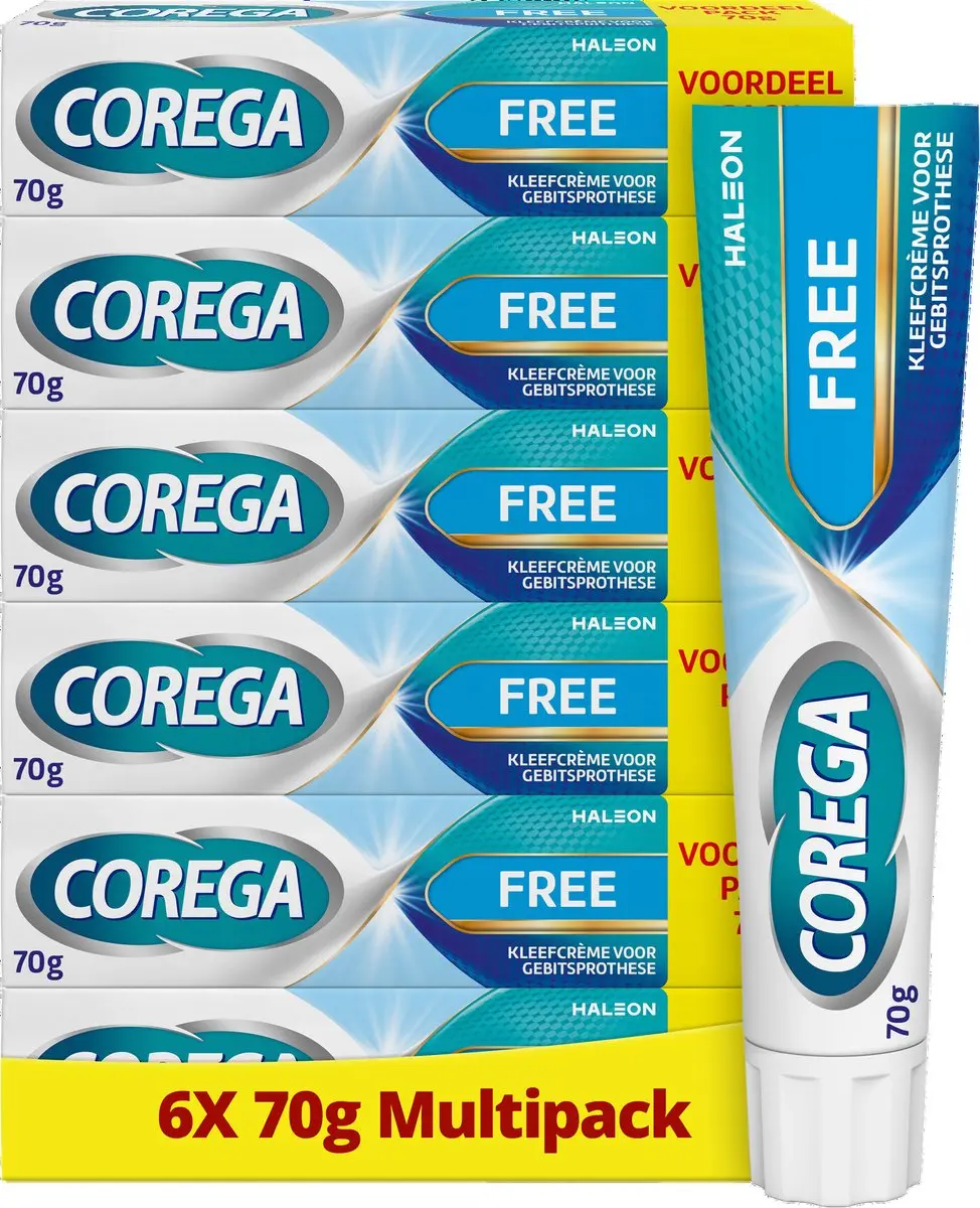 Corega Free Kleefcrème Kunstgebit 420g