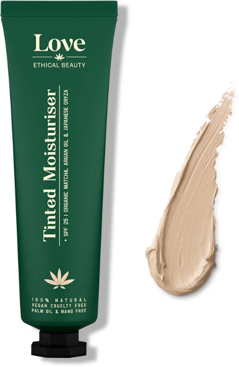 Love Ethical Beauty Natural Tinted Moisturiser SPF 25 Licht 30ml