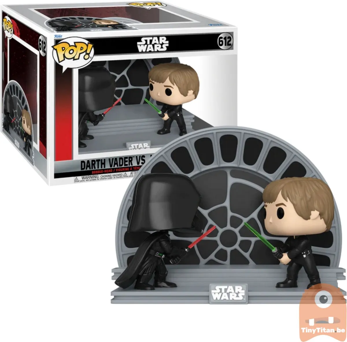 Funko Pop Moment Star Wars Darth Vader vs Luke Skywalker 612 - Multi
