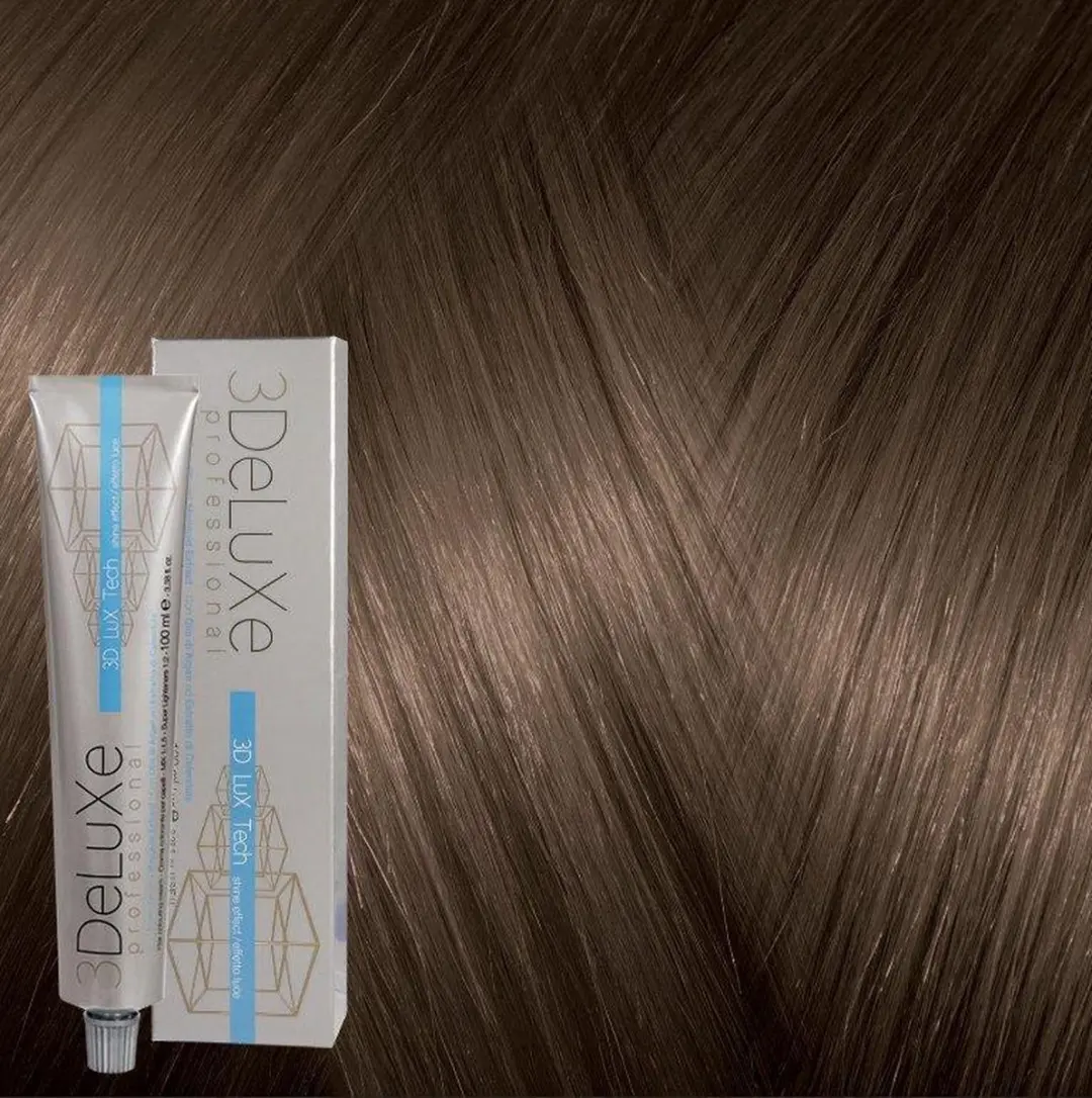 3Deluxe Haarverf Cream 7.13 Bruin - 100ml