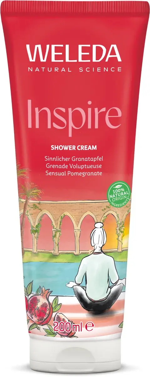 Weleda Granaatappel Inspire Douchecrème 600ml - 3x200ml