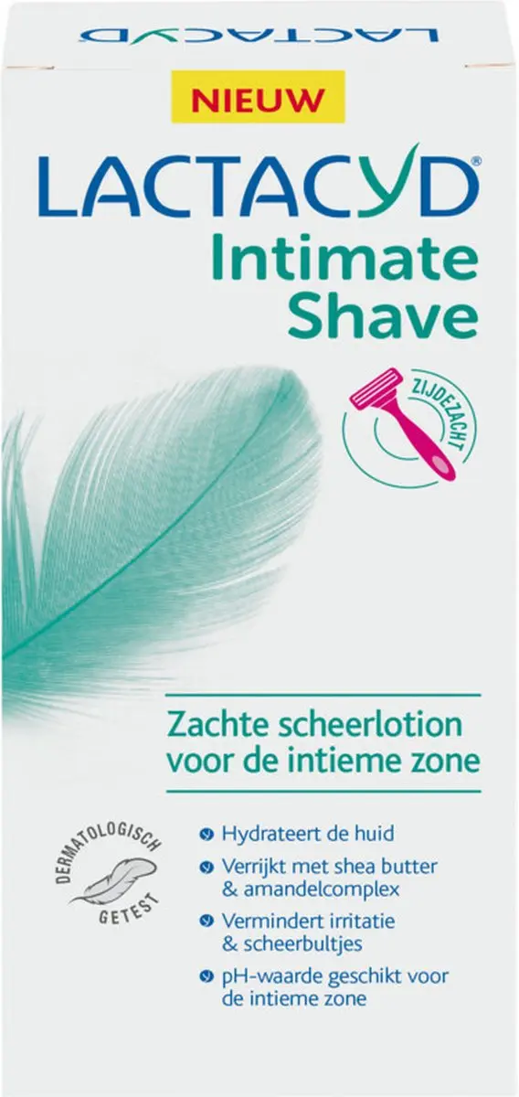 Lactacyd Intimate Shave 200ml - 4 Stuks