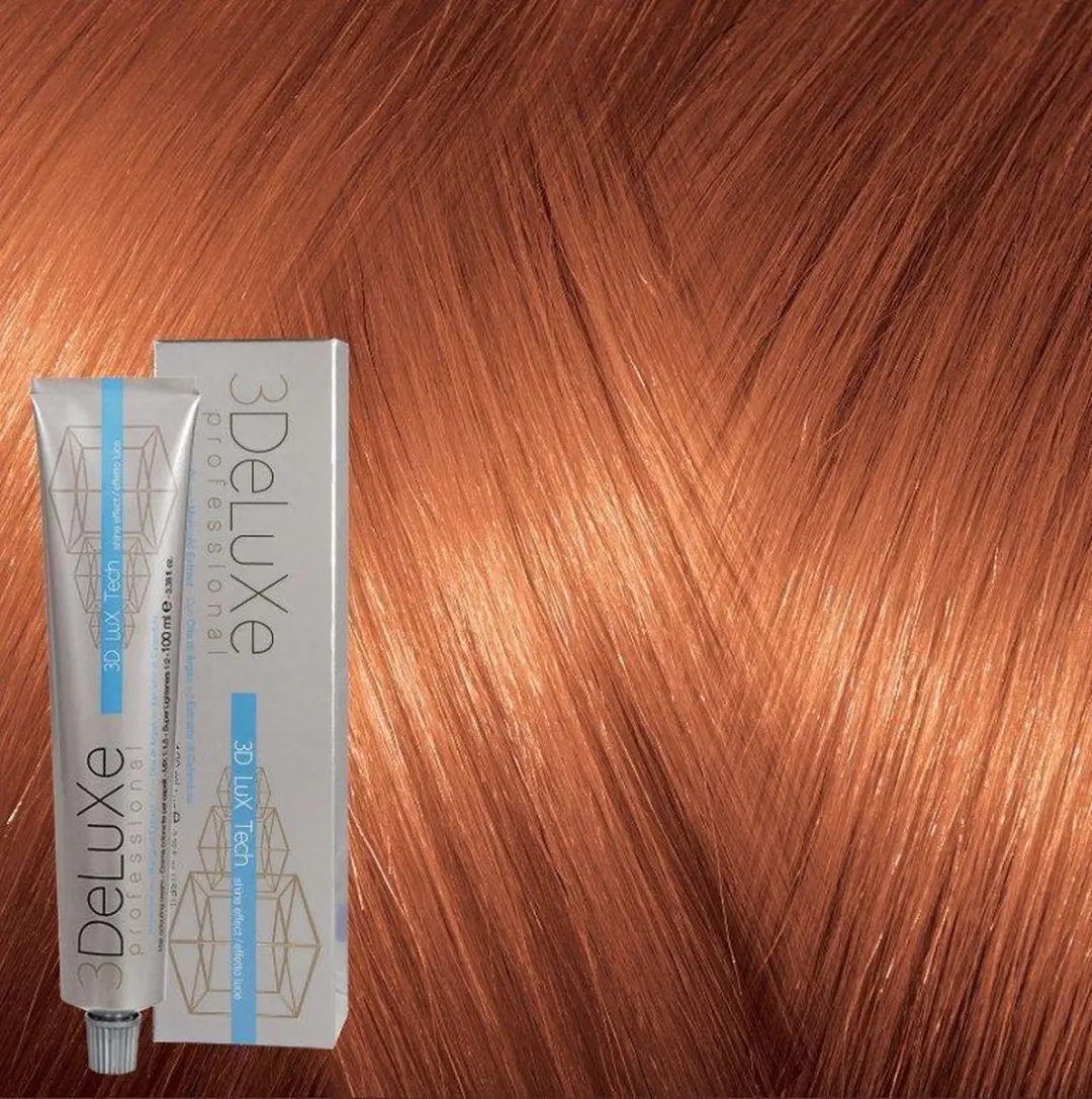 3Deluxe Haarverf Cream 7.64 Rood - 100ml